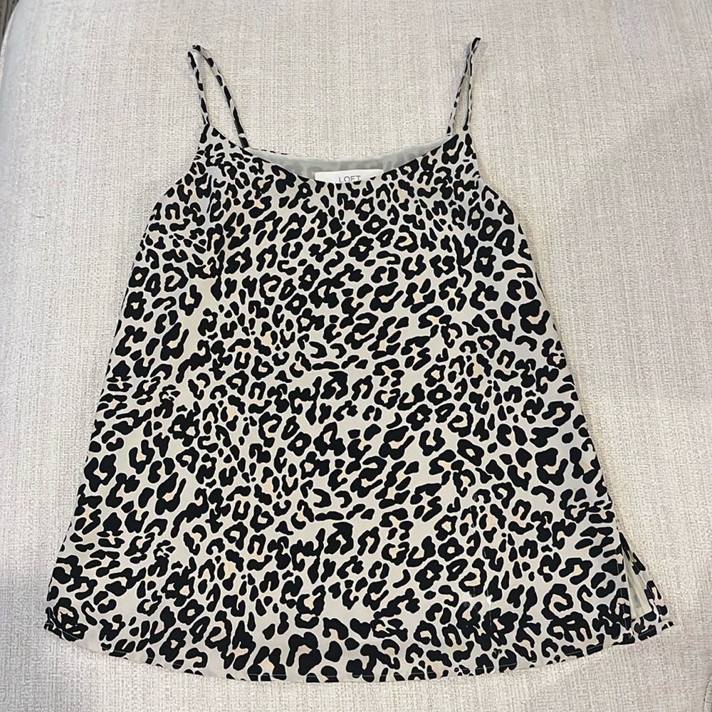 Loft Leopard Cami Top